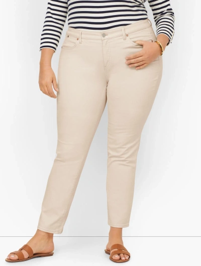 Talbots Slim Ankle Jeans - Natural - 18