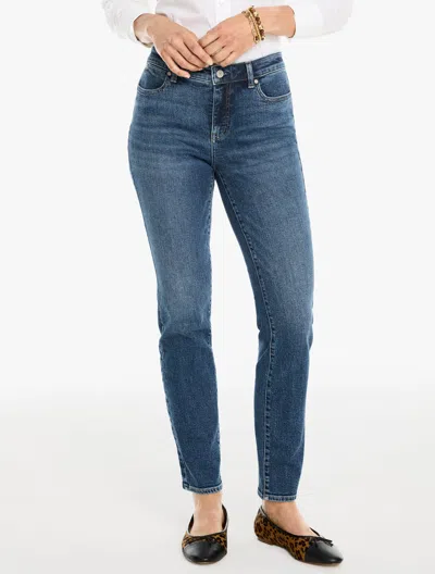 Talbots Slim Ankle Jeans - Pomona Wash - Curvy Fit - 4