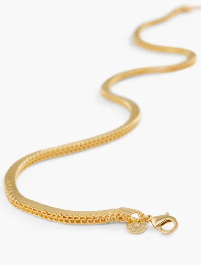 Talbots Snake Chain Necklace - Gold - 001