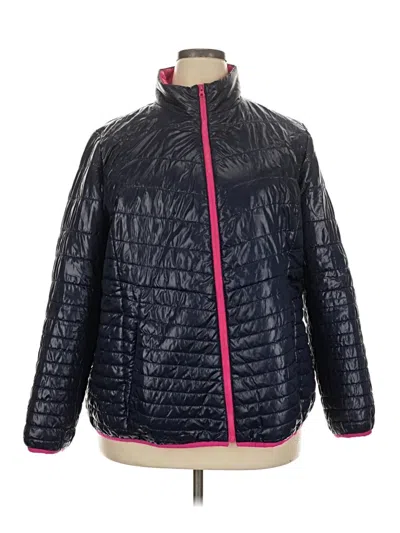 Pre-owned Talbots Snow Jacket In Black