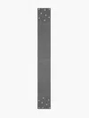Talbots Snowflake Embellished Soft Knit Scarf - Shadow Heather - 001