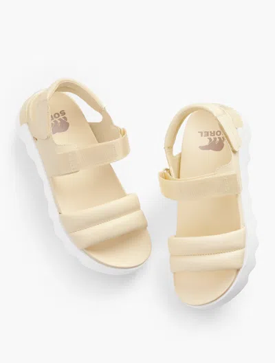 Talbots Â¢ Vibe Sandals - Honey/white - 8 1/2 M  In Honey,white
