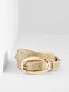 Talbots Sparkle Belt - Gold - Xl  In Gold