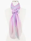 Talbots Spring Colorblock Oblong Scarf - Spring Lilac - 001  In Spring Lilac