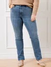 Talbots Straight Leg Jeans - Kenmare Wash - Curvy Fit - 20  In Kenmare Wash