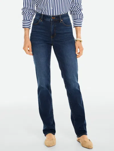 Talbots Straight Leg Jeans - Norfolk Wash - 10l
