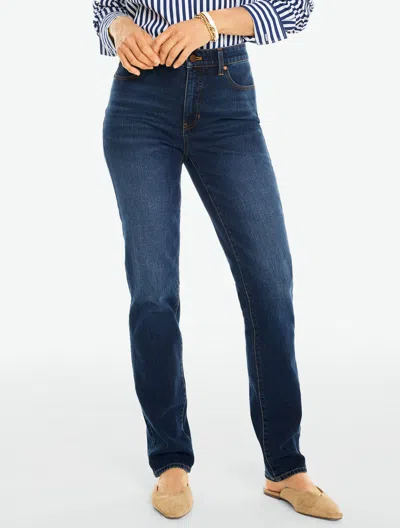 Talbots Straight Leg Jeans - Norfolk Wash - Curvy Fit - 2