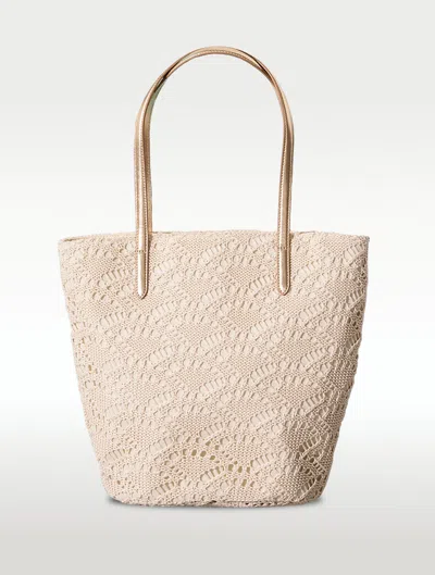 Talbots Straw Tote - Natural/gold - 001  In Multi