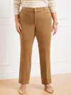 Talbots Stretch Corduroy Flare Leg Pants - Almond Buff - 22  In Almond Buff
