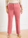 Talbots Stretch Corduroy Flare Leg Pants - Rose - 20