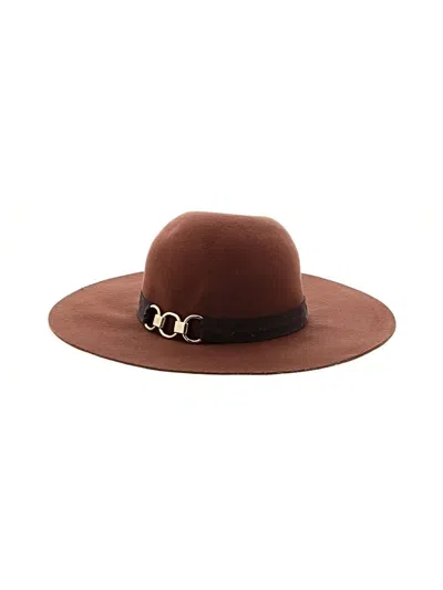 Pre-owned Talbots Sun Hat In Brown