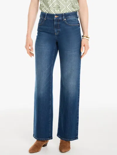 Talbots Supersoft Classic Jean Trousers - Belmont Wash - 2