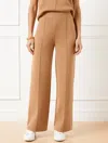 Talbots Sweater Studio Straight Leg Pants - Cafe - 1x