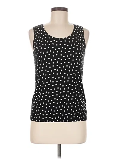 Pre-owned Talbots Sweater Vest In Black