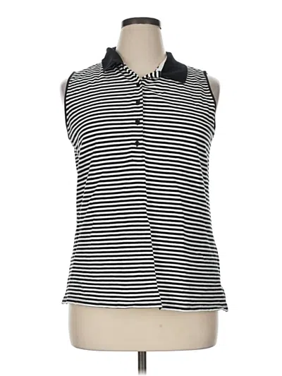 Pre-owned Talbots Sweater Vest In Black