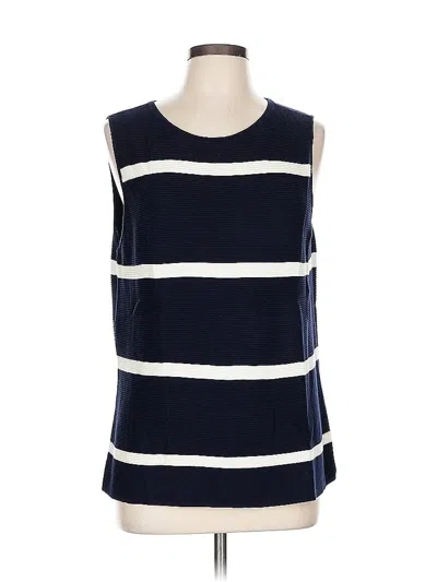 Pre-owned Talbots Sweater Vest In Blue