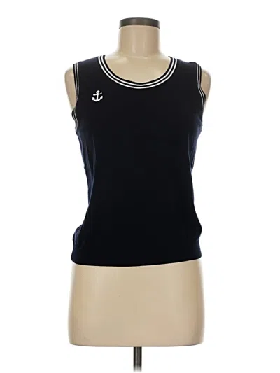 Pre-owned Talbots Sweater Vest In Blue