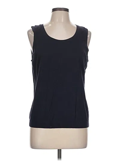 Pre-owned Talbots Sweater Vest In Blue