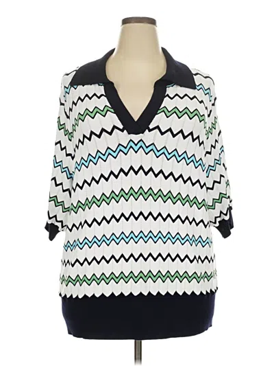 Pre-owned Talbots Sweater Vest In Blue