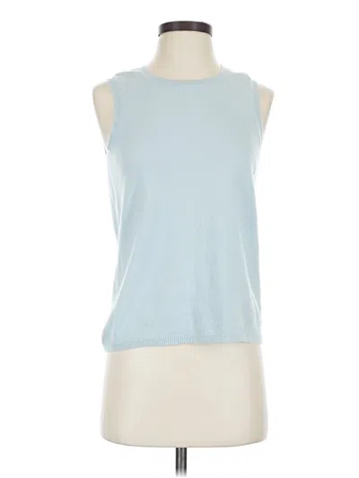 Pre-owned Talbots Sweater Vest In Blue