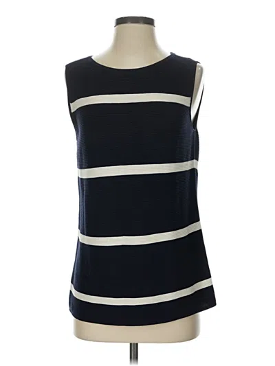 Pre-owned Talbots Sweater Vest In Blue