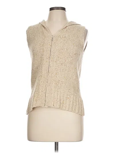 Pre-owned Talbots Sweater Vest In Brown
