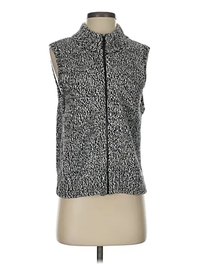 Pre-owned Talbots Sweater Vest In Gray