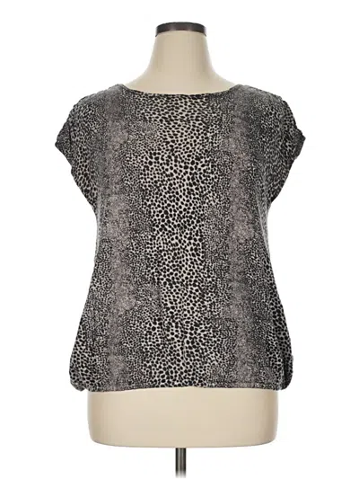 Pre-owned Talbots Sweater Vest In Gray