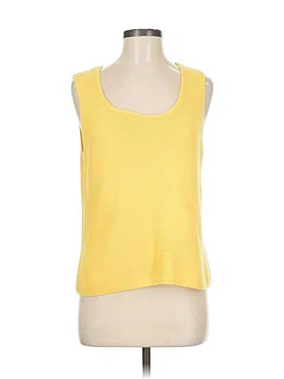 Pre-owned Talbots Sweater Vest In Orange