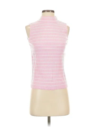 Pre-owned Talbots Sweater Vest In Pink