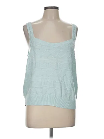 Pre-owned Talbots Sweater Vest In Teal