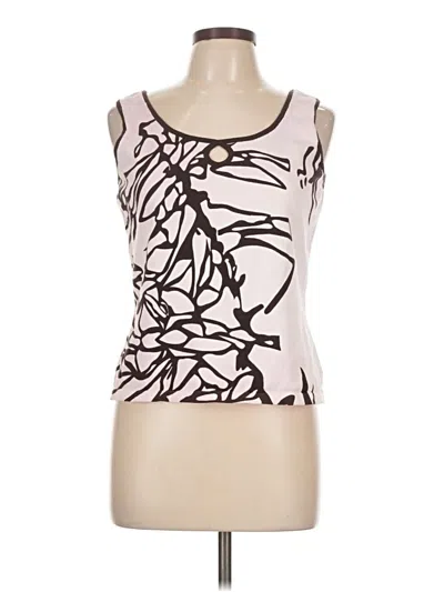 Pre-owned Talbots Sweater Vest In White