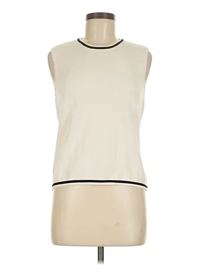 Pre-owned Talbots Sweater Vest In White