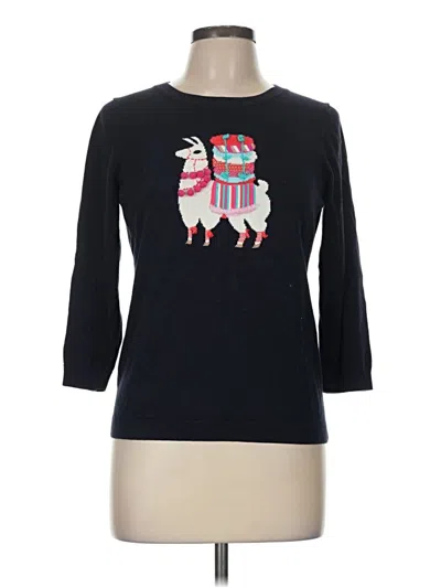 Pre-owned Talbots Sweatshirt In Black