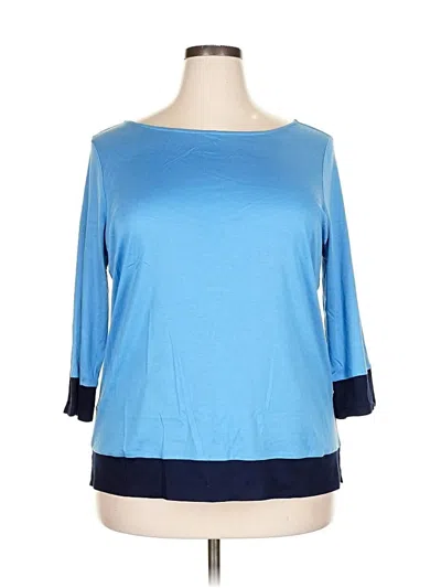 Pre-owned Talbots Sweatshirt In Blue
