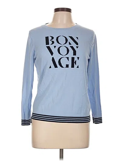 Pre-owned Talbots Sweatshirt In Blue