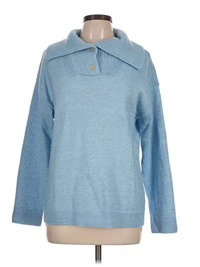 Pre-owned Talbots Sweatshirt In Blue