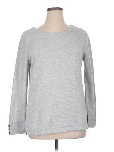 Pre-owned Talbots Sweatshirt In Gray