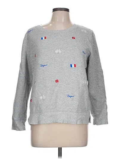 Pre-owned Talbots Sweatshirt In Gray