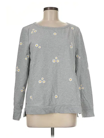 Pre-owned Talbots Sweatshirt In Gray
