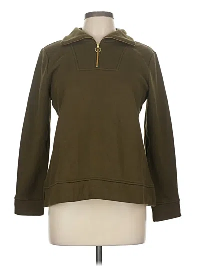 Pre-owned Talbots Sweatshirt In Green