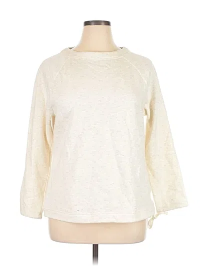 Pre-owned Talbots Sweatshirt In Ivory