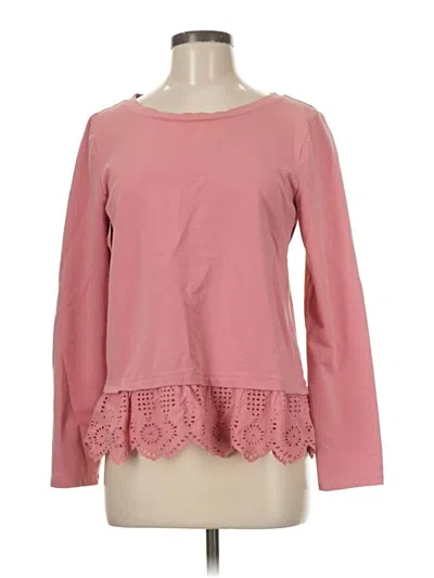 Pre-owned Talbots Sweatshirt In Pink