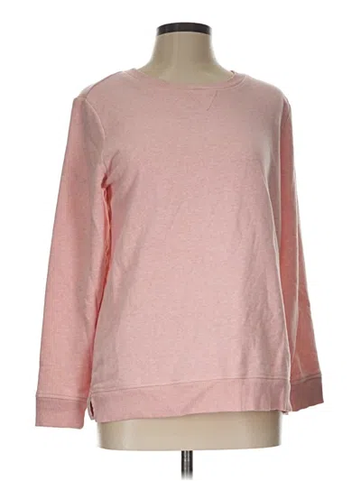 Pre-owned Talbots Sweatshirt In Pink