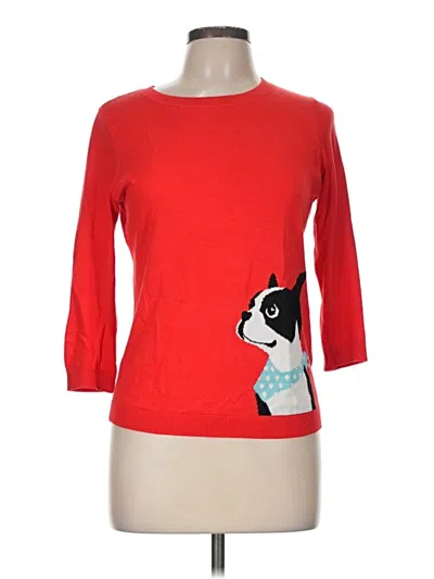 Pre-owned Talbots Sweatshirt In Red