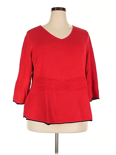 Talbots Sweatshirt In Red
