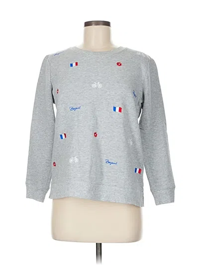 Pre-owned Talbots Sweatshirt In Silver