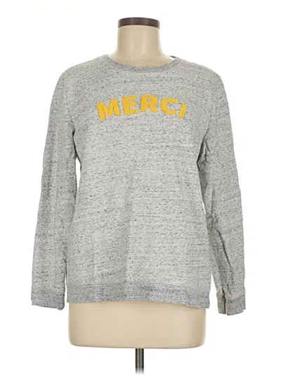 Pre-owned Talbots Sweatshirt In Silver