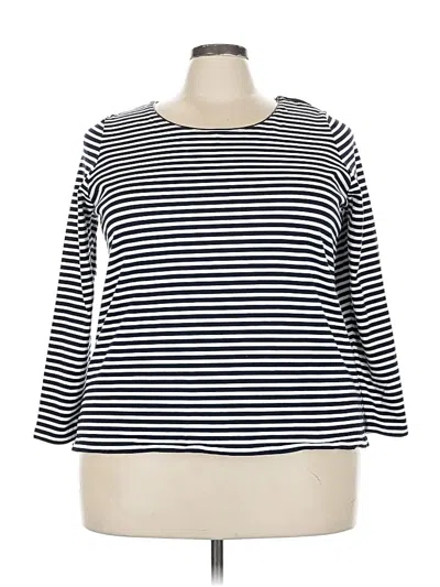 Pre-owned Talbots Sweatshirt In White