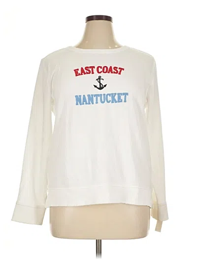 Talbots Sweatshirt In White